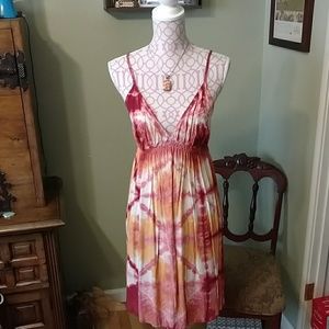 Lucky Brand tie dyed summer dress